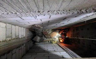 墜井救援現(xiàn)場