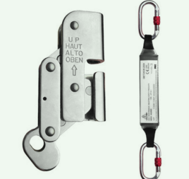 抓繩器只能用于救援和繩索作業(yè),不能用于攀爬防護(hù)